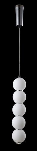 Светильник подвесной Crystal Lux Desi (Деси) DESI SP5 CHROME/WHITE - фото 2