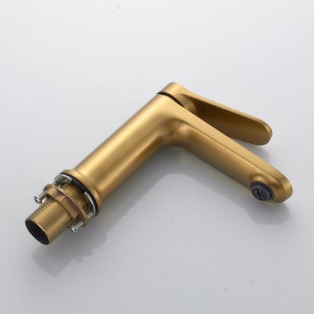 Смеситель Shevanik S43G S4301G на раковину золото