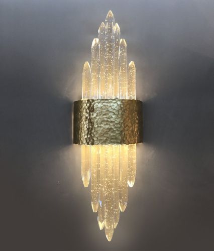 Светильник настенный Delight Collection Aspen (Аспен) W98021M brushed brass - фото 4