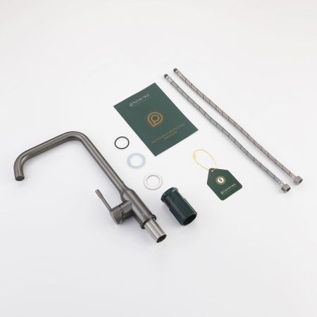 Смеситель для кухни Splenka S206 S206.40.09 на мойку серый