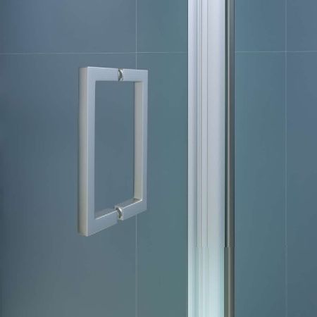 Душевая дверь RGW Stilvoll 70320509-151 90х195 стекло рифленое профиль хром