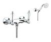 Смеситель для ванны и душа Fiore 08CR0602 настенный хром
