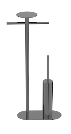 Стойка с аксессуарами для ванной Boheme Venturo 10953-SGM