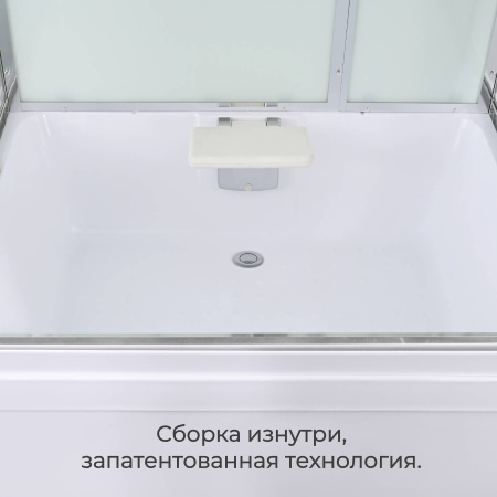 Душевая кабина AvaCan V V5012 120х90 прямоугольная с крышей ориентация универсальная