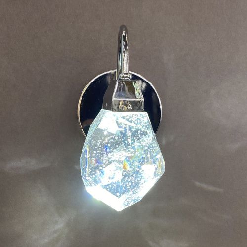 Бра Delight Collection Crystal rock (Црыстал роцк) OB820083-1C (MD-020B-wall chrome) - фото 2
