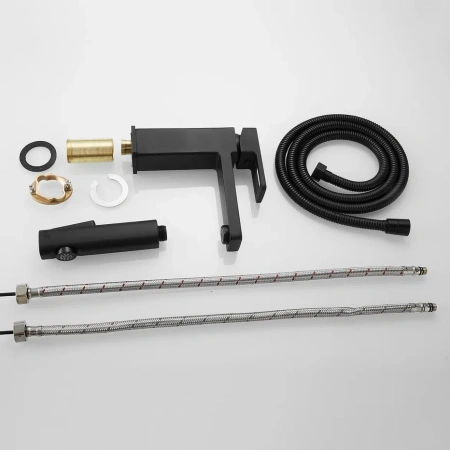 Смеситель Shevanik S8271H на раковину черный