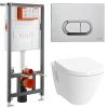 Комплект унитаз с инсталляцией и клавишей смыва Vitra S50 9003B003-7201