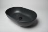 Раковина из сантехнического фарфора Galassia Dream 7308NEMT 60х40 накладная цвет черный