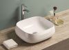 Раковина керамическая Art&Max AM-78103 50х40 накладная цвет белый
