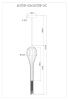 Светильник подвесной Arte Lamp Waterfall (Ватерфалл) A1577SP-1GO