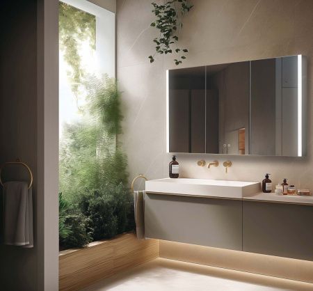 Зеркало-шкаф Aquatek AQ7129-MLC 120х70 подвесной цвет белый