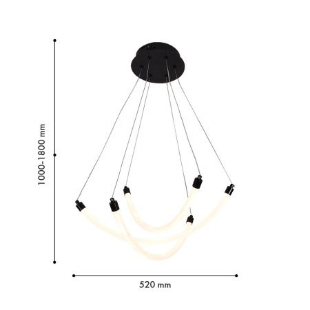 Люстра подвесная Favourite Hammock (Хаммоцк) 4468-3P