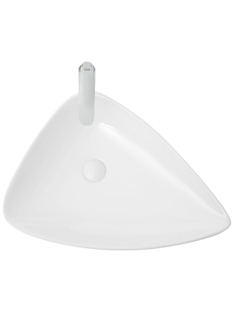 Раковина из сантехнического фаянса WeltWasser WW SK 10000004581 50 см накладная цвет белый без отверстий под смеситель