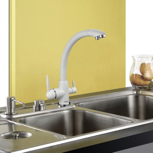 Смеситель для кухни G.Lauf GOP GOP18-A093KS на столешницу бежевый - фото 4