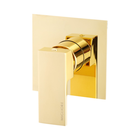 Смеситель для душа Migliore KVANT GOLD 25400 встраиваемый в стену золото