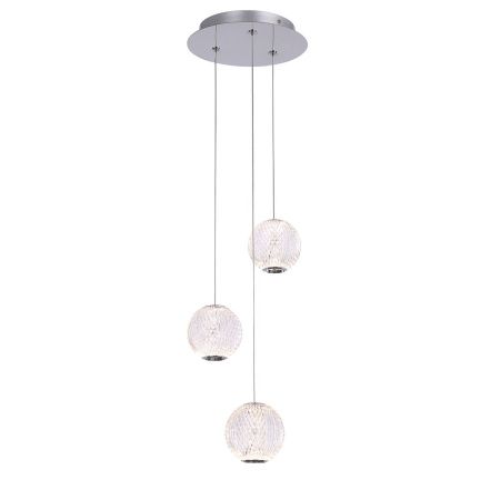 Светильник подвесной Delight Collection Elliot Diamante (Еллиот Диаманте) MD20001012-3A chrome