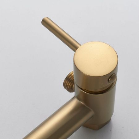 Гигиенический душ со смесителем Shevanik S107G золото