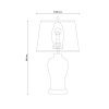 Настольная лампа Lucia Tucci Harrods (Харродс) Harrods T933.1