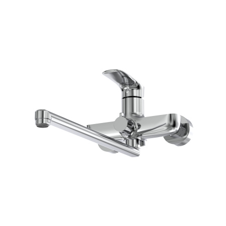 Смеситель для ванны Tokito KOMAKI TOK-KOM-1015 настенный хром