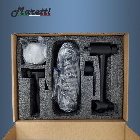 Гигиенический душ со смесителем Maretti Project Black PB30RN69 черный