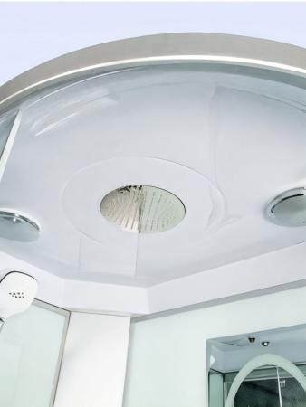 Душевая кабина WeltWasser WW500 10000003253 90х120 асимметричная с крышей ориентация левая