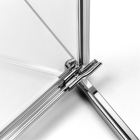 Душевая дверь New Trendy EVENTA PLUS R EXK-4451 80х200 стекло прозрачное профиль хром глянцевый