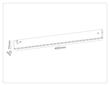 Трековый магнитный светильник Ambrella Light Track System (Трацк Сыстем) GL2340