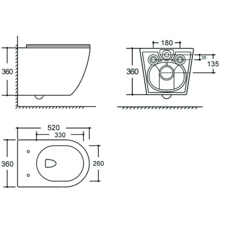 Унитаз подвесной Logan Tornado 00331867 белый с сиденьем микролифт смыв торнадо