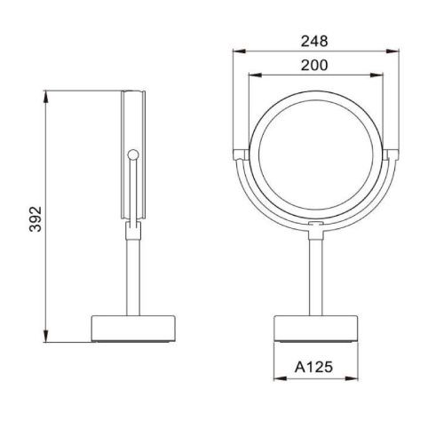 Косметическое зеркало Java S-M221W - фото 3
