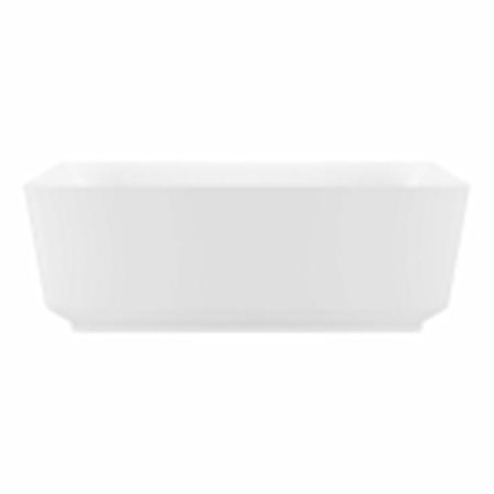 Ванна акриловая Wellsee Air Gap S 238501000 170х80 отдельностоящая прямоугольная с ножками