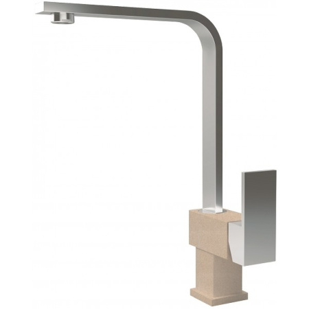 Смеситель для кухни Florentina Сильвер 313.15H.1123.104 на раковину бежевый