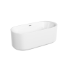 Ванна акриловая Sancos Fiori FB04 170х80 отдельностоящая овальная с каркасом