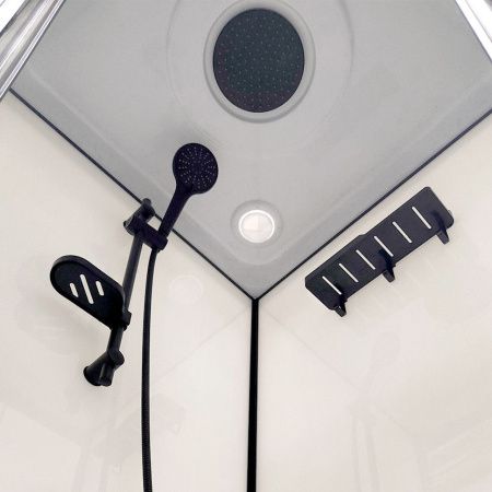 Душевая кабина Тритон Прайм-Блэк Щ0000071582 90х90 четверть круга с крышей ориентация универсальная