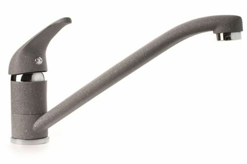 Смеситель для кухни Granfest 1023 серый на мойку серый