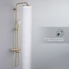 Душевая стойка Splenka S223.26.03 настенная цвет золото с термостатом