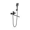 Смеситель для ванны и душа BELZ B22533-7 настенный черный