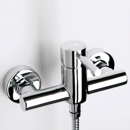 Смеситель для душа WasserKRAFT Main 4100 4102 настенный хром