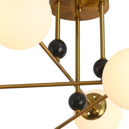 Люстра потолочная Natali Kovaltseva Alto ll (Алто лл) ALTO II 91006/6C GOLD - фото 3