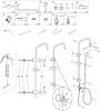 Душевая стойка Aquanet Passion AF300-70-S-B настенная цвет черный