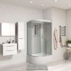 Душевая кабина Niagara Classic 23101424R 120х80 асимметричная с крышей ориентация правая