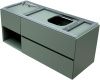 Тумба под раковину Allen Brau Infinity 1.21007.CGM 120х50 подвесная цвет зеленый