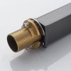 Смеситель Shevanik S4501T на раковину оружейная сталь
