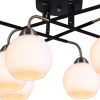 Люстра на штанге Illumico IL0252 IL0252-8CSQ-79 BK AB