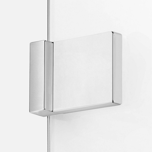 Душевой уголок New Trendy AVEXA Chrome EXK-1462 80х100 стекло прозрачное профиль хром глянцевый - фото 4