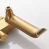 Душевая стойка Shevanik S4136G настенная цвет золото