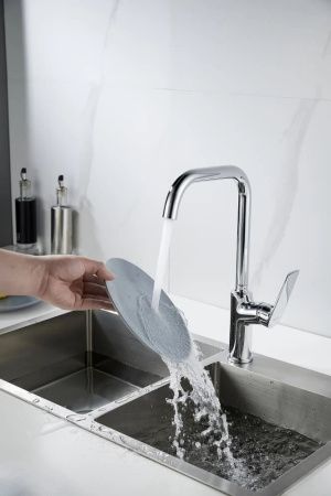 Смеситель для кухни Knotlor MUSE KN-61 на мойку хром