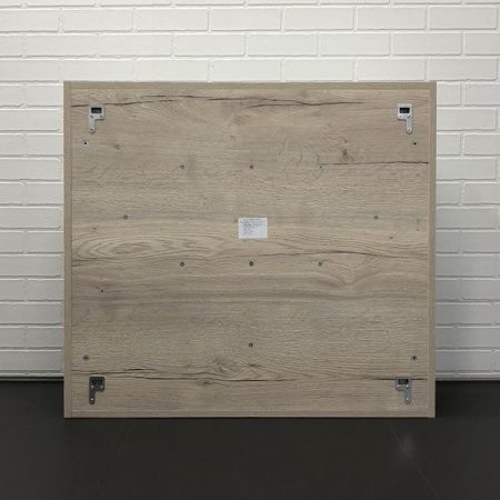 Зеркало-шкаф Comforty Клеон 00-00004756CF 90х80 подвесной цвет бежевый