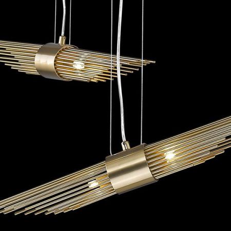 Светильник подвесной Delight Collection Sfinks (Сфинкс) P68069-2 antique brass