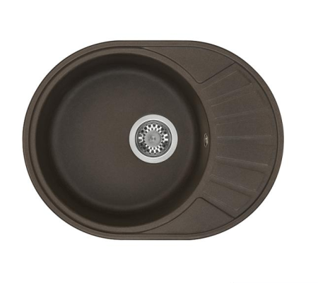 Кухонная мойка Aquaton Чезана 1A711232CS280 57х44 цвет коричневый