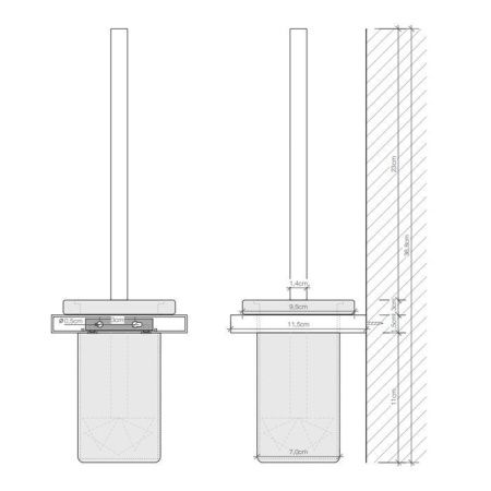 Ершик Decor Walther Universal 848000